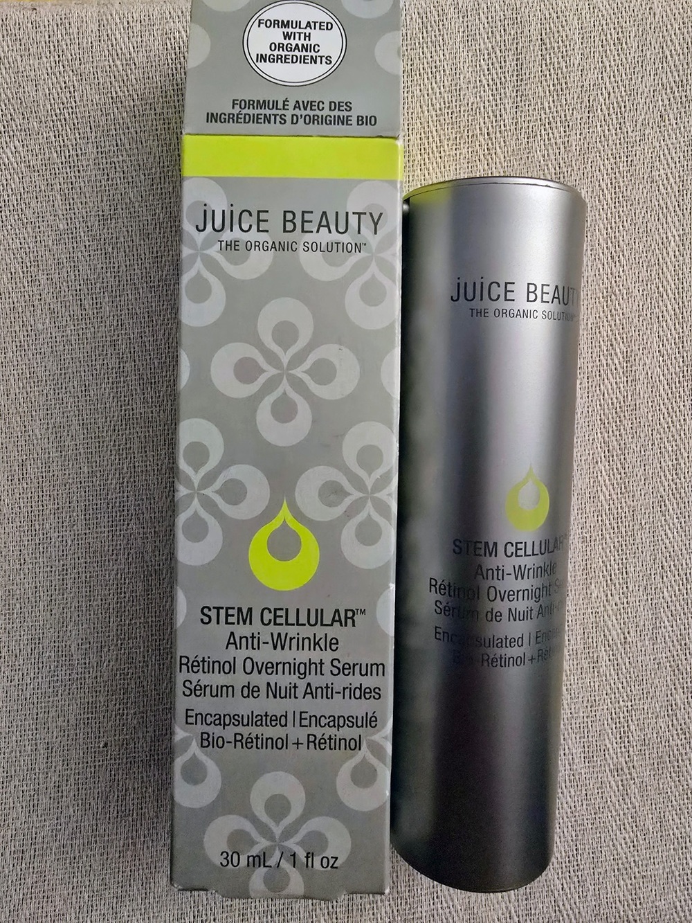 Juice Beauty Stem Cellular Anti-Wrinkle Retinol Overnight Serum 30mL/1 fl oz